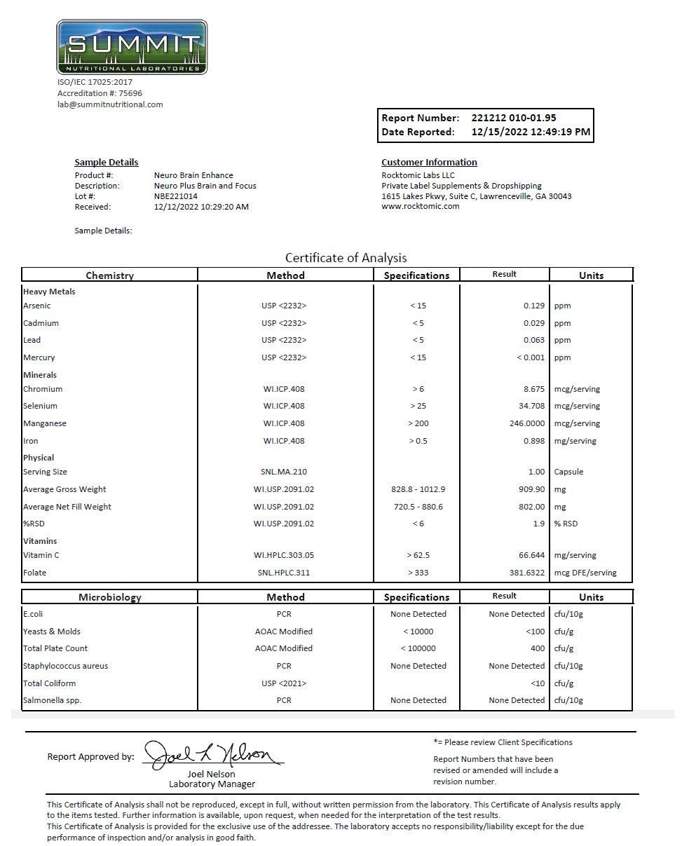 BrainBoost (Nootropic)