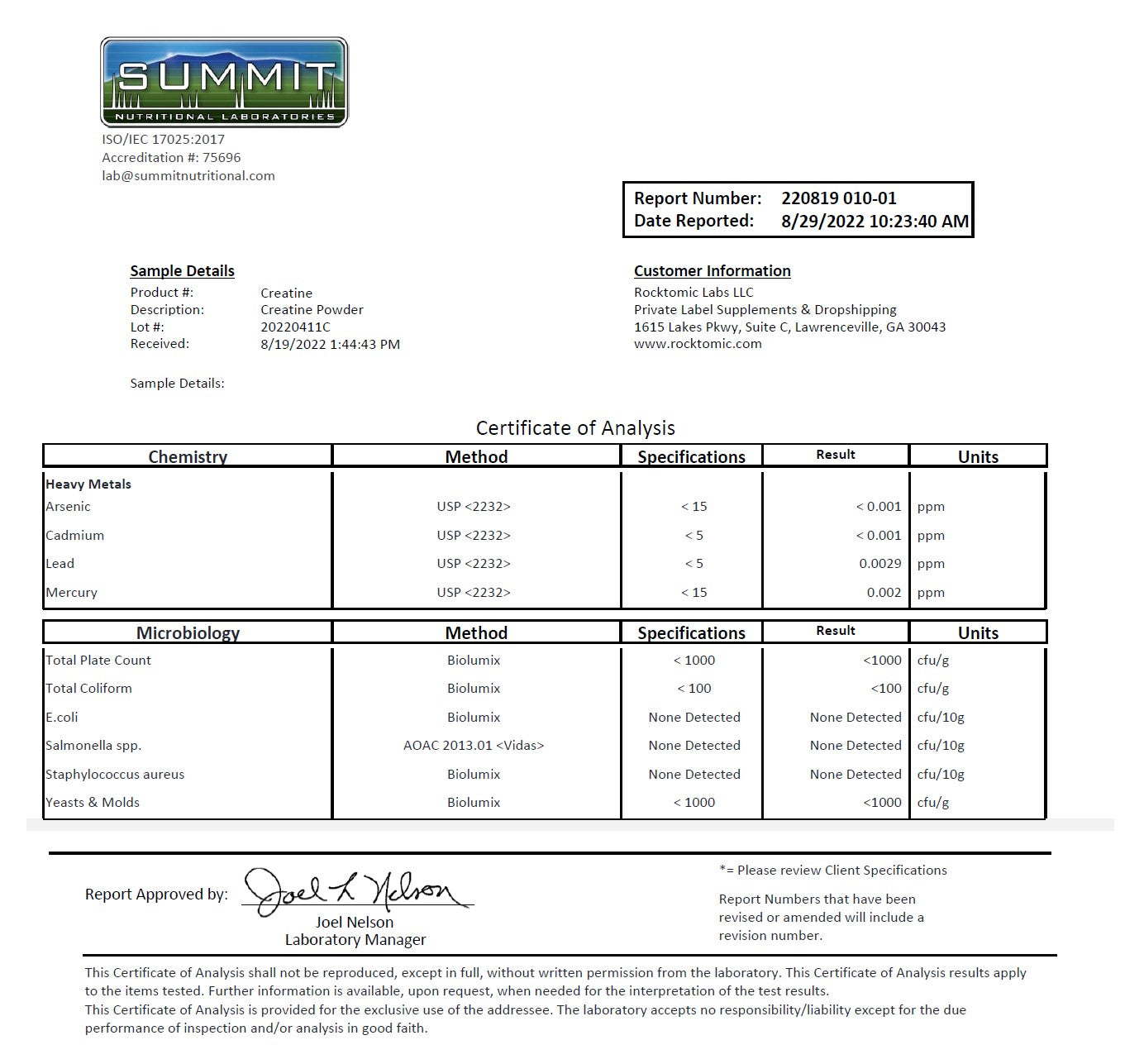 MuscleMax (Creatine)