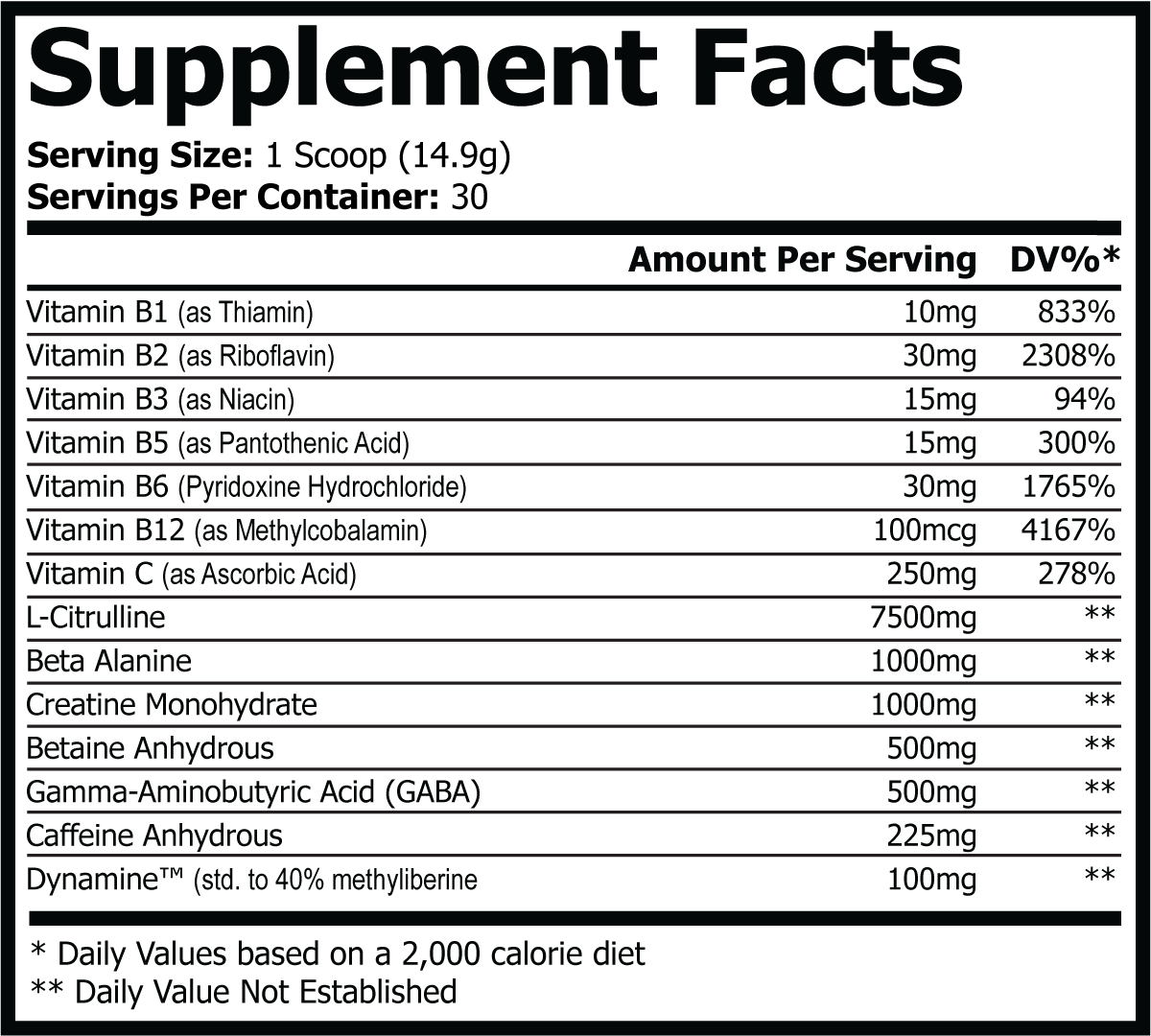 PreCharge - Pre-Workout