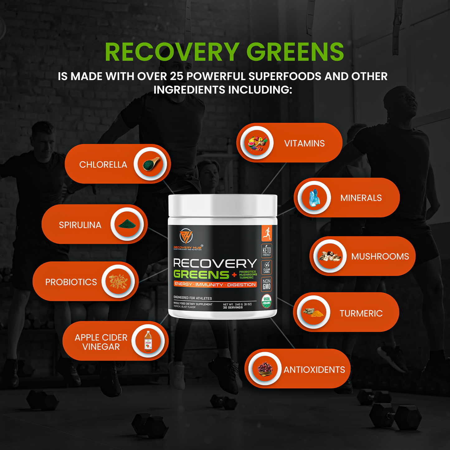 Recovery Greens Superfood