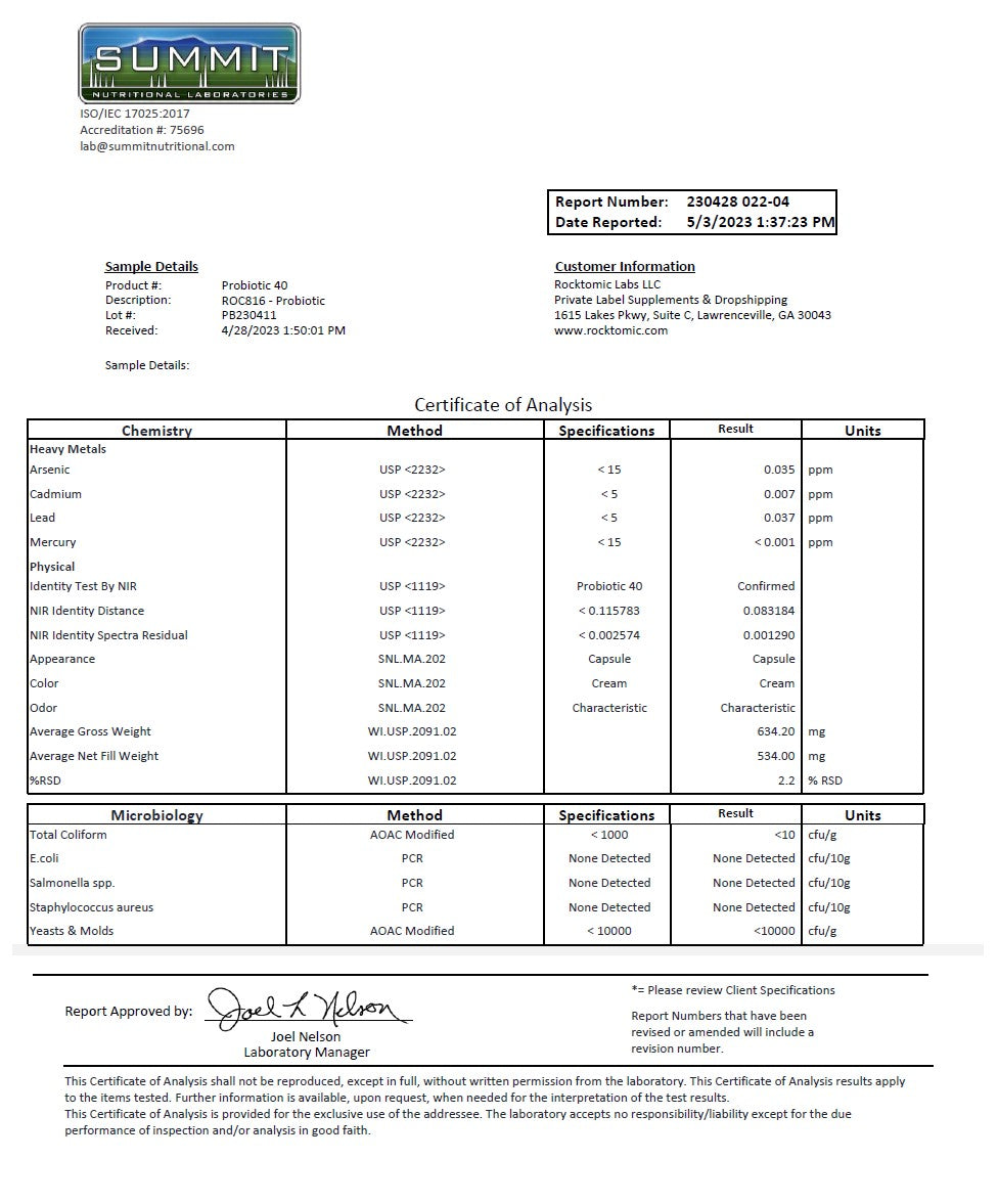 PureGut Health (Probiotic)